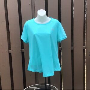 Under Armour Women's HeatGear Aqua Blue Top, Like New!